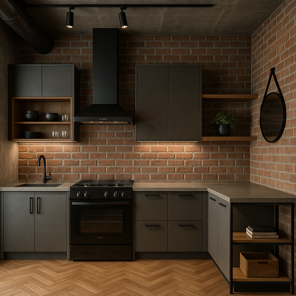 Cocina integral a medida — carpintería arquitectónica y ebanistería por Hechomadera Colombia